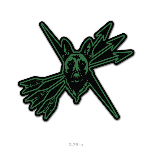 Kopfjager Color Logo Sticker