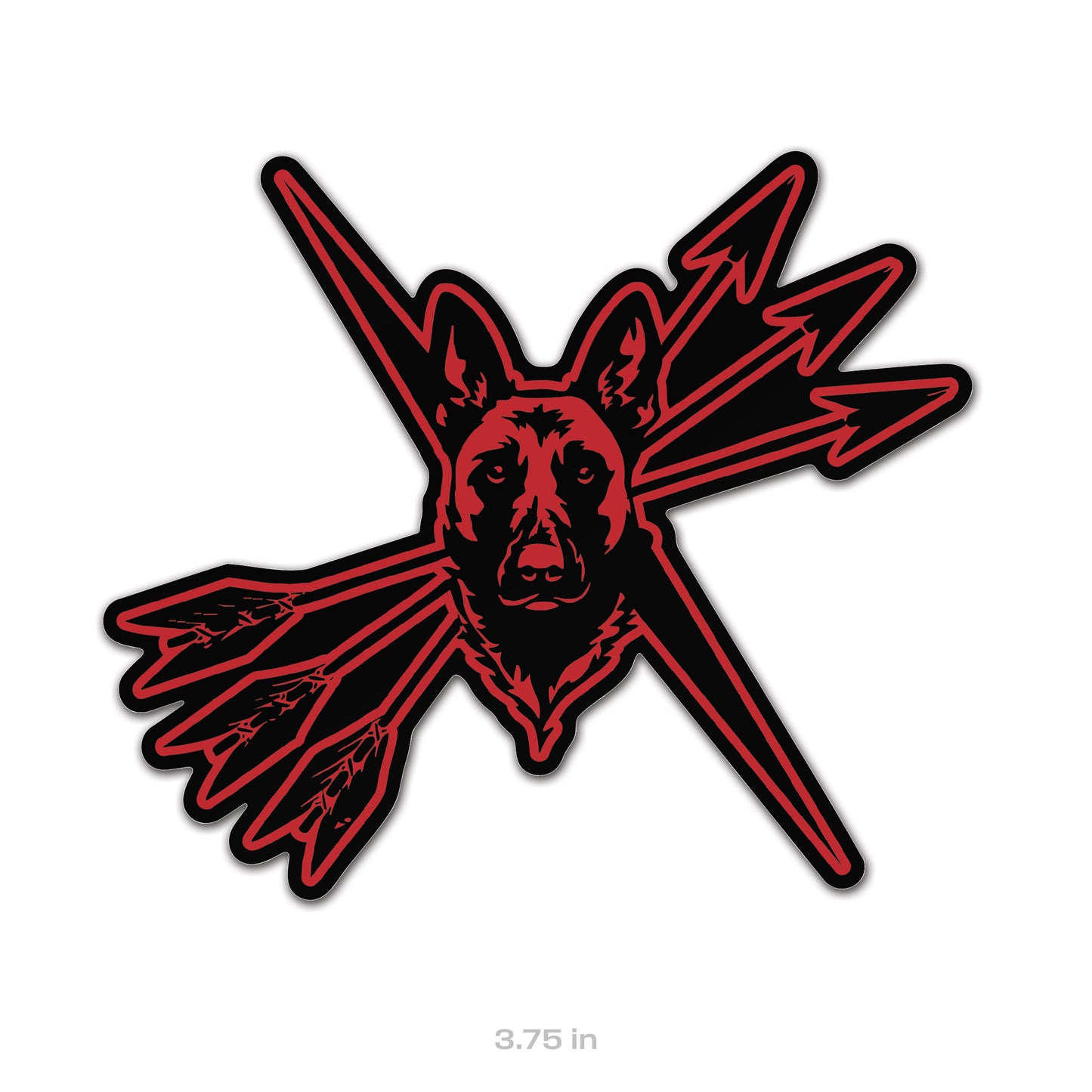 Kopfjager Color Logo Sticker