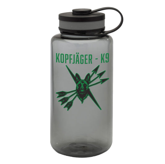 Kopfjager Logo Water Bottle