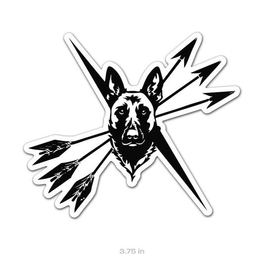 Kopfjager Subdued Logo Sticker