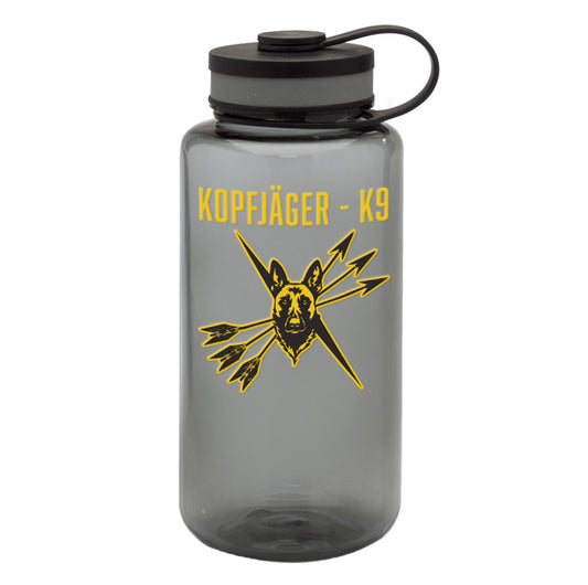 Kopfjager Logo Water Bottle