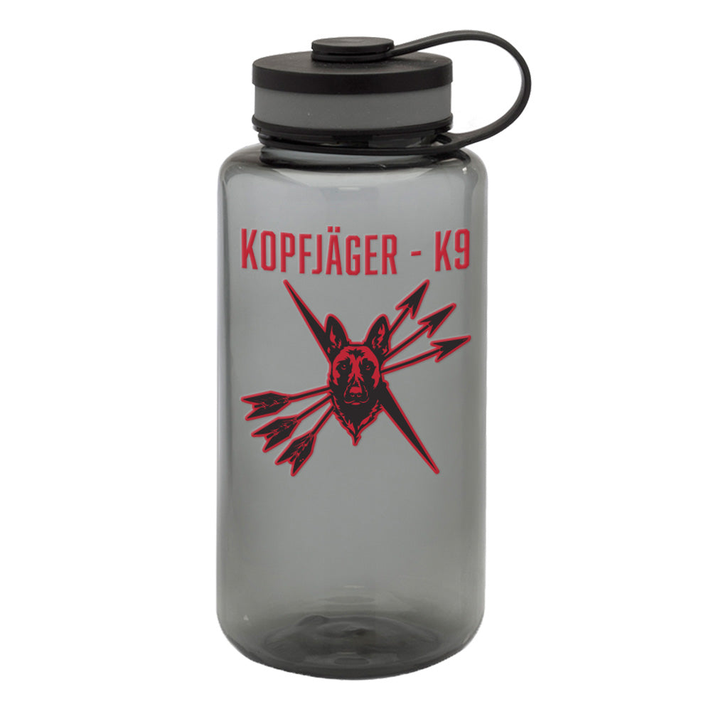 Kopfjager Logo Water Bottle